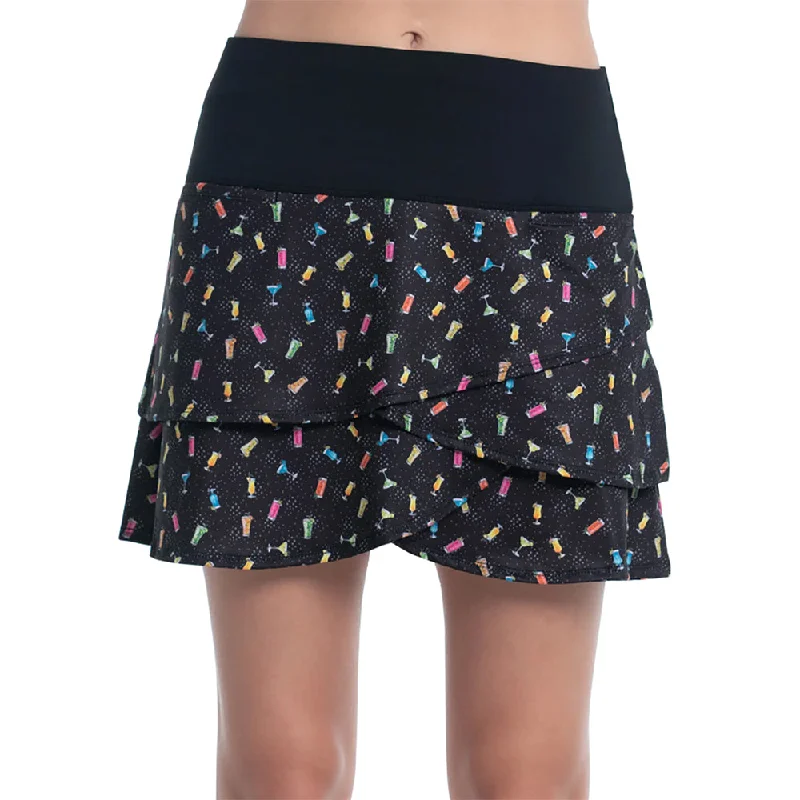 Lucky In Love Bottoms Up 15 Inch Womens Tennis Skirt