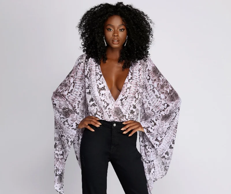 The Drama Bell Sleeve Bodysuit